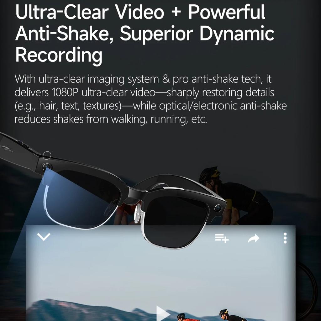 2026 New 8K HD AI Smart Glasses Men Chat GPT 800MP Camera Bluetooth Call AI Translation Voice Assistant Control Sunglasses Wome