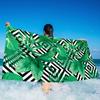 Watermelon Slice Print Beach Towel Microfiber Quick Dry Absorbent Lightweight Funny Summer Towel for Beach Pool Vacation Travel