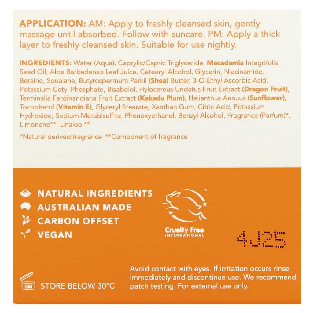 Glow Active-C, Vitamin C Boost Cream, 50Ml(1.69Fl Oz)