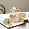 1Pcs Classic Car Alarm Clock Premium Desktop Bedside Clock Vintage Design Silent Table Decoration for Home Office