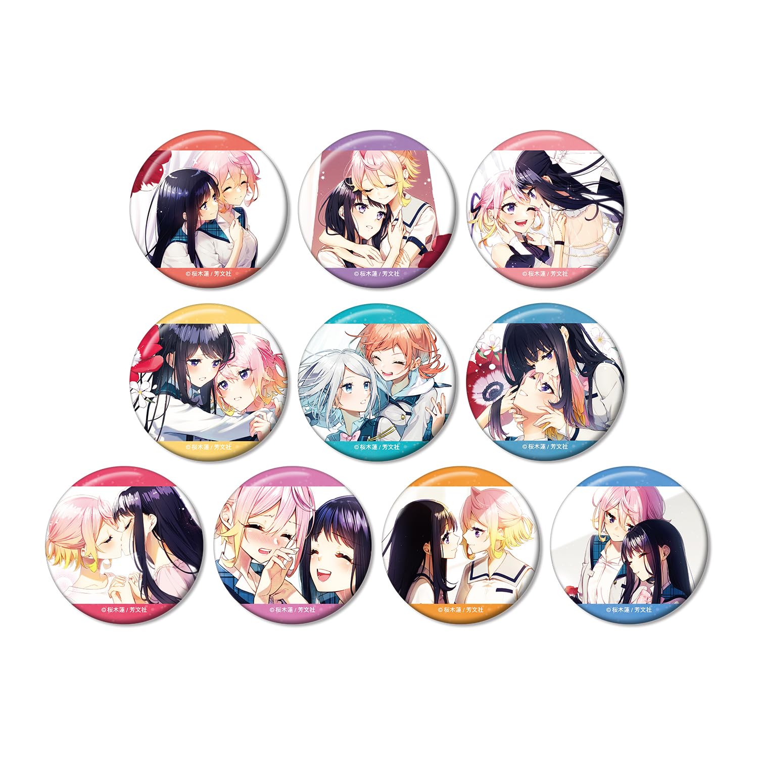 

Анемона Получает Горячие Торговые Значки Коробка из 10 штук