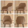 Chair Cover Stretch Polar Fleece Dining Chair Covers Armchair Cover Kitchen Seat Covers Chairs For Hotel Home Party High Arm