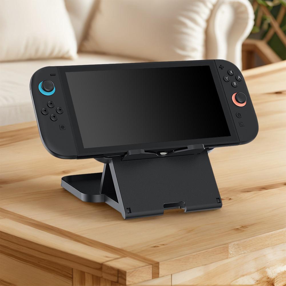 For NS 2 Multi-Angle Bracket Wear Resist Game Console Display Rack Foldable Stand Bracket for Mobile Phone/Tablet Holder