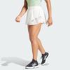 Adidas Aeroready Pro Solid Print Cool Elastic Waist Tennis Skirt Women Skirts White IL7363