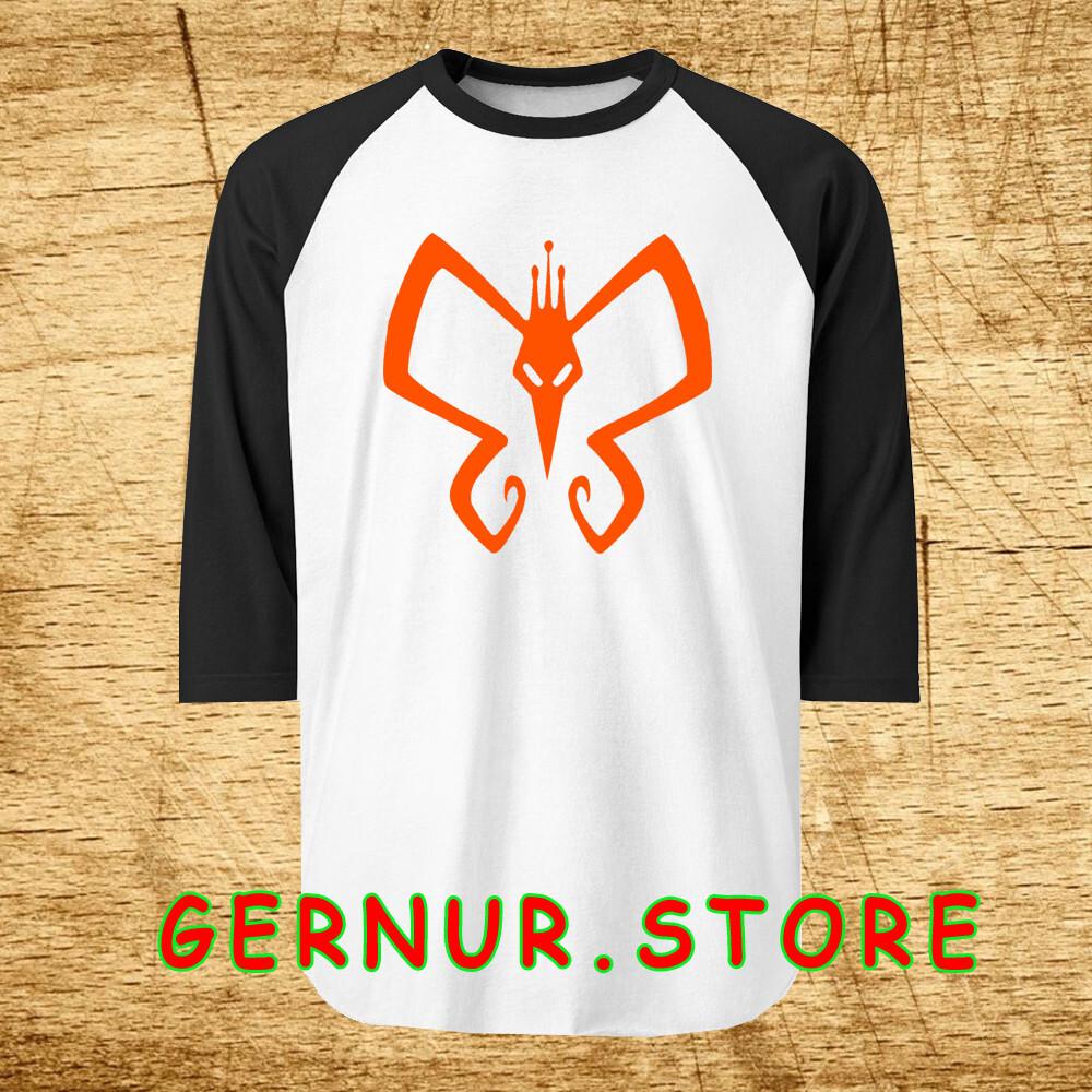 Venture Bros Monarch Men s Raglan Black Size XL