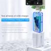 U96P 6.5A 13 In 1 USB Tester DC Digital Voltmeter Voltage Current Volt Ammeter Detector Indicator Meter Clear Blue