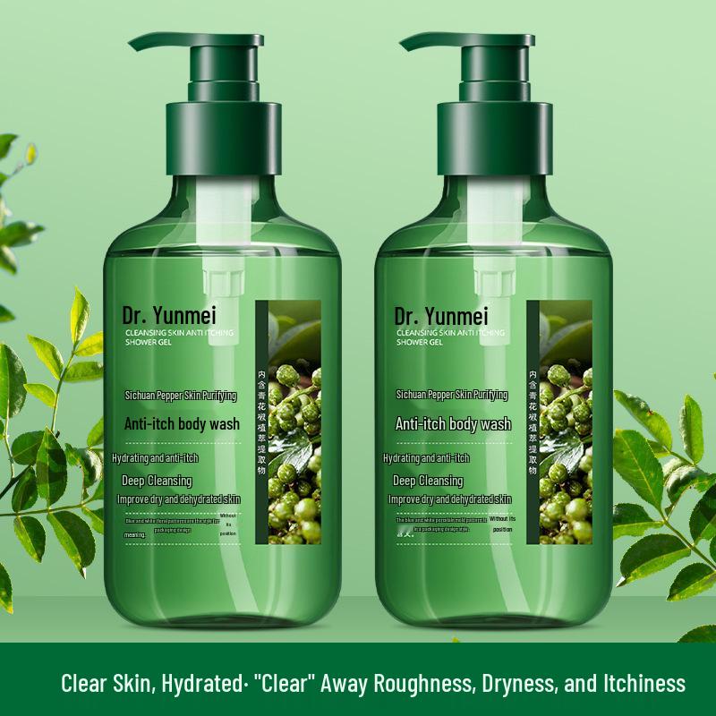 Dr. Junmei Blue Pepper Anti-Itch Moisturizing Shower Gel