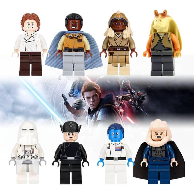 Jar Binks Jar Han Solo Building Block Minifigure Model Kids Toy Diy