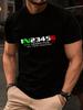 Biker 1N23456 One Down Five Up Unisexs Tee Motorcycle Rider Soft Cotton Short Sleeve Loose Casual Street Tops For Adult Bike Lovers