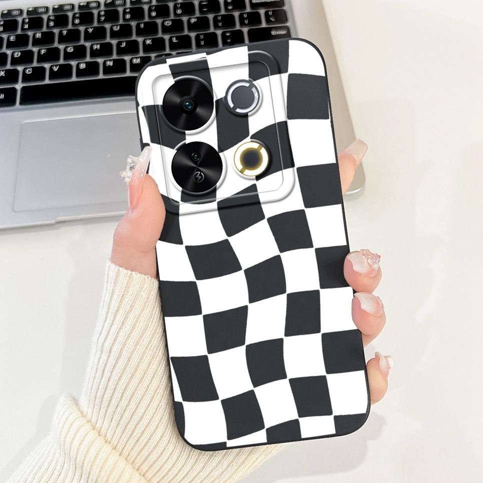 Luxury Fashion Coque For Itel P65 P671L Etui Moon Night Gothic Painting Phone Cases For ItelP65 P 65 Coques Soft Silicone Covers