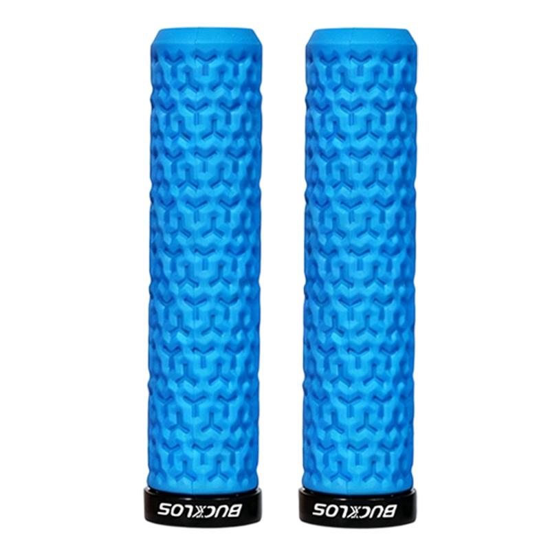 BUCKLOS Mountain Bike Grips Rubber Non-slip Bicycle Handlebar Grips MTB Cuffs Waterproof Durable Bike Grip Bicycle Accessories 5