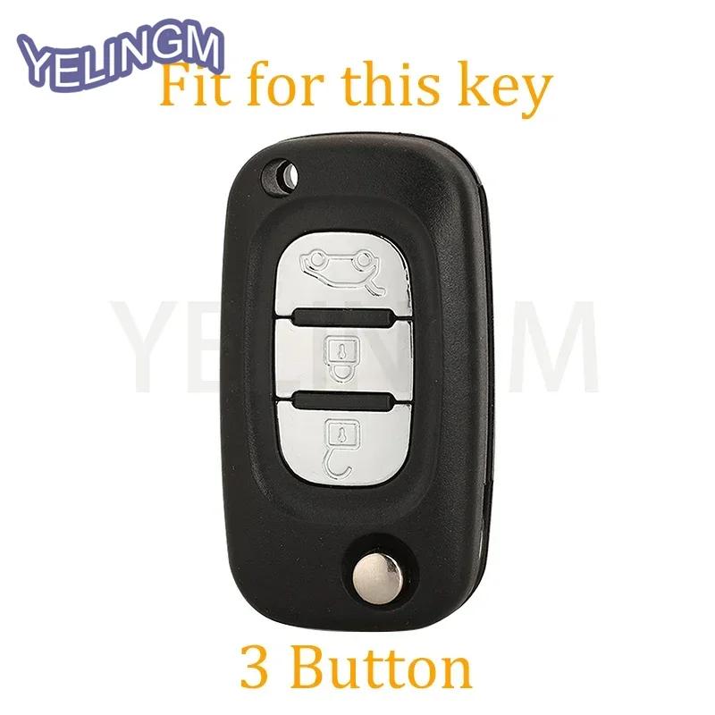 Tpu Key Case Cover 3 Buttons For Lada Vesta Granta Xray Kalina Priora Sedan Sport For Renault Fluence Clio Megane For Mercedes