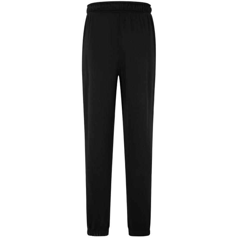 Calvin Klein Damskie dzianinowe joggery ze zwężanymi nogawkami, regulowane sznurkiem, z literą, czarne kosmiczne 4WS3P605