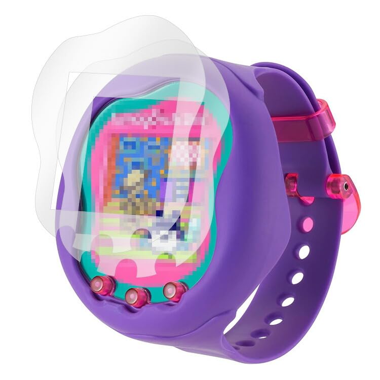 

TRIPLE RIVER Game PC LCD Protection FilmProtection Film Tamagotchi Uni 2 Sheets PET Material Glossy Scratch Prevention Bandai Stylish