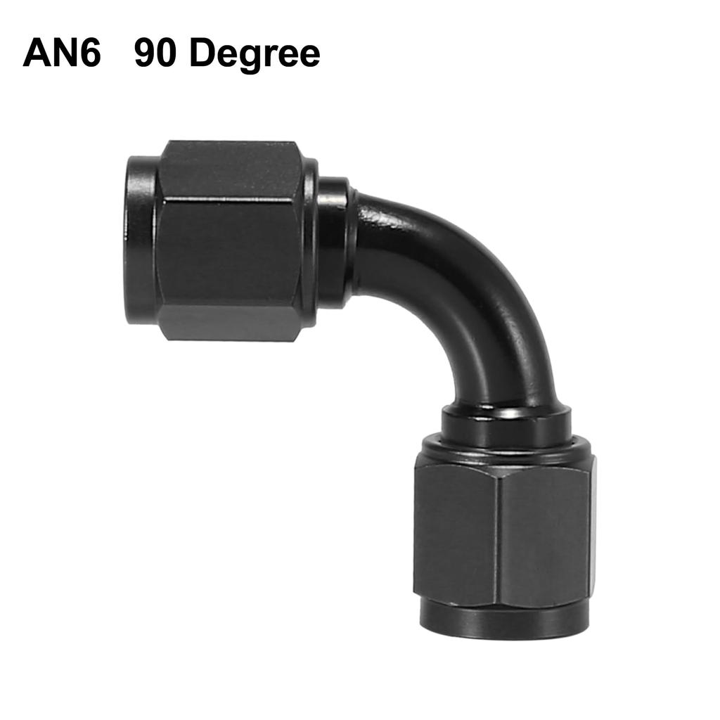 X AUTOHAUX Fitting Fuel Hose End AN6 AN Type Hose Connector Female Swivel