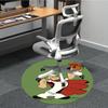 1pc Popeye Spinach Office Round Area Rug, Under Office Chairs Bedroom Living Room Home Decor, Room Decoa1016130