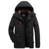 Men's cotton-padded clothes are piled and thickened to keep warm in winter outdoor large cotton-padded jackets.