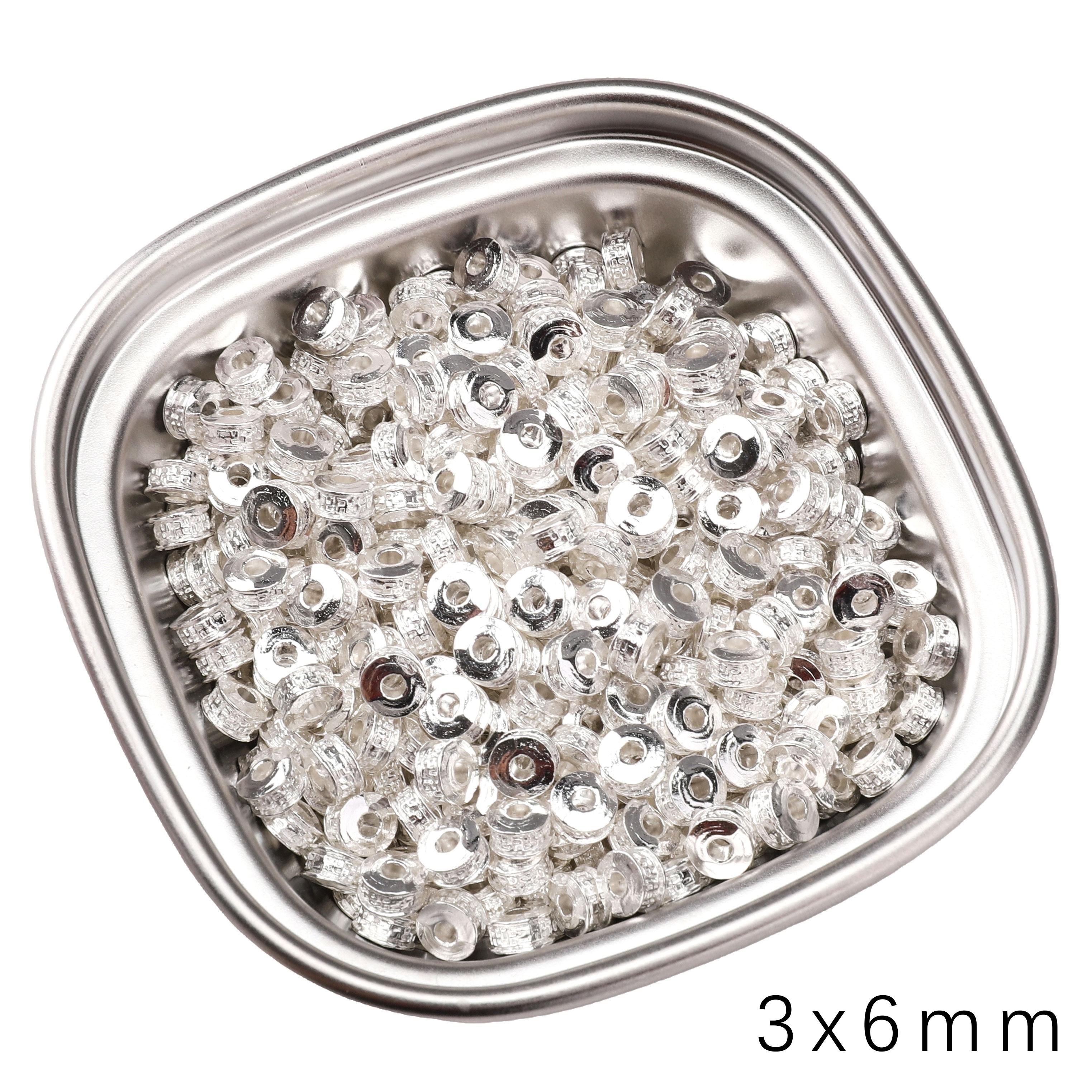 

Сплав Серия Бусин из Разбитого Серебра Аксессуары Шармы Подвеска Для Изготовления Ювелирных Изделий DIY Серьги Ожерелье Браслет 3x6mm 25pcs