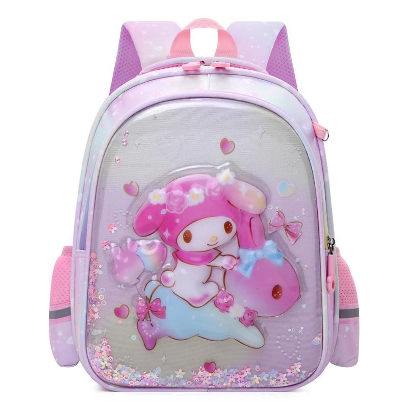 Backpack Children's Schoolbag Cartoon Backpack Kindergarten Backpack Quicksand Cute Girl Back