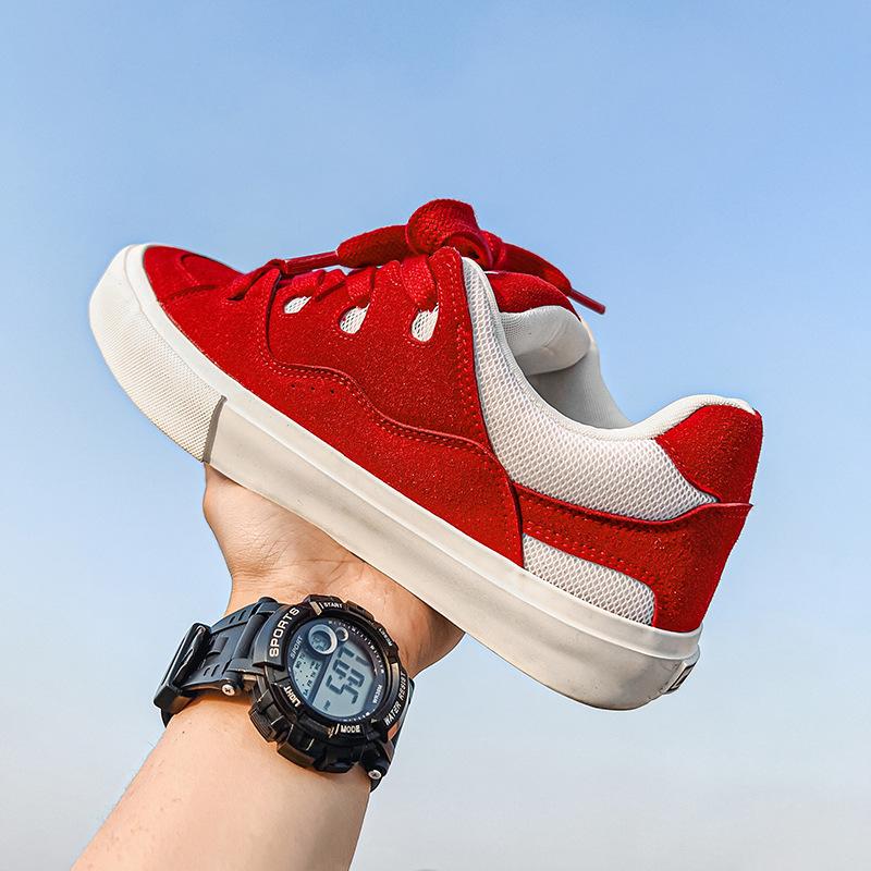 Fashion Couple Canvas Shoe Fashion Casual Sneakers for Men Non Slip Comfort Running Shoe Flat Bottomed Breathable Vulcanized Shoes Tenis