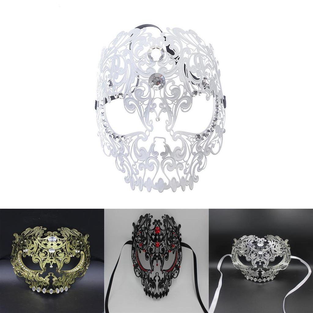 Stylish And Versatile Skull Shield Masquerade Mask For Any Occasion