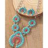 Vintage Turquoise Necklace European and American Exaggerated Personality Bohemian Trend Jewelry