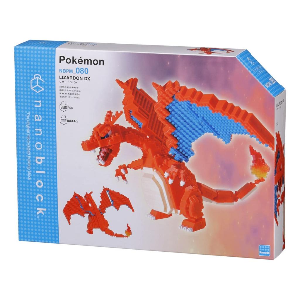 Nanoblock Pokemon Glurak DX NBPM080