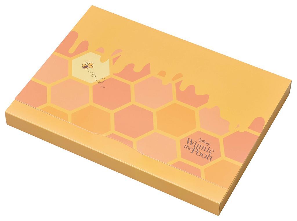 Marushin Towel Greeting Gift for Disney Winnie the Pooh with 1 Hand Towel and 1 Face Towel Gift, Moving, Citrus, 2275034000, DP-3720,