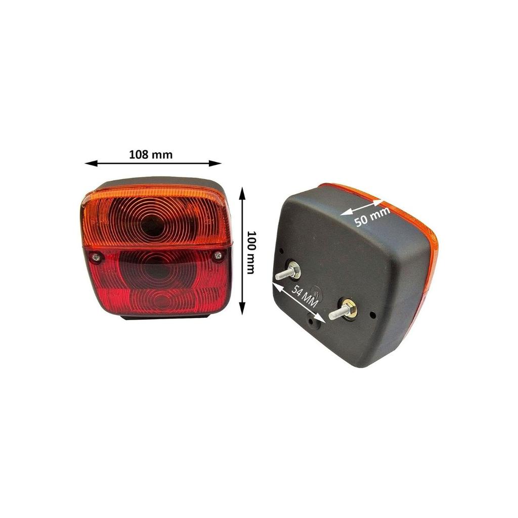 Zestaw tylnych lamp Apsmotiv z atrakcyjną ceną dla naczep ciągnikowych, maszyn rolniczych