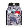 3D Print N-Narutoes Uchihas Sasukes Backpack for Boys Girls Comics Movie College School Travel Bags Bookbag Fits 15 Inch Laptop