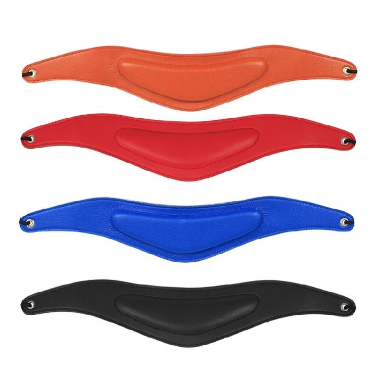 Saxophone Neck Strap Leather Padded Sax Neck Strap with Metal Rotatable Hook