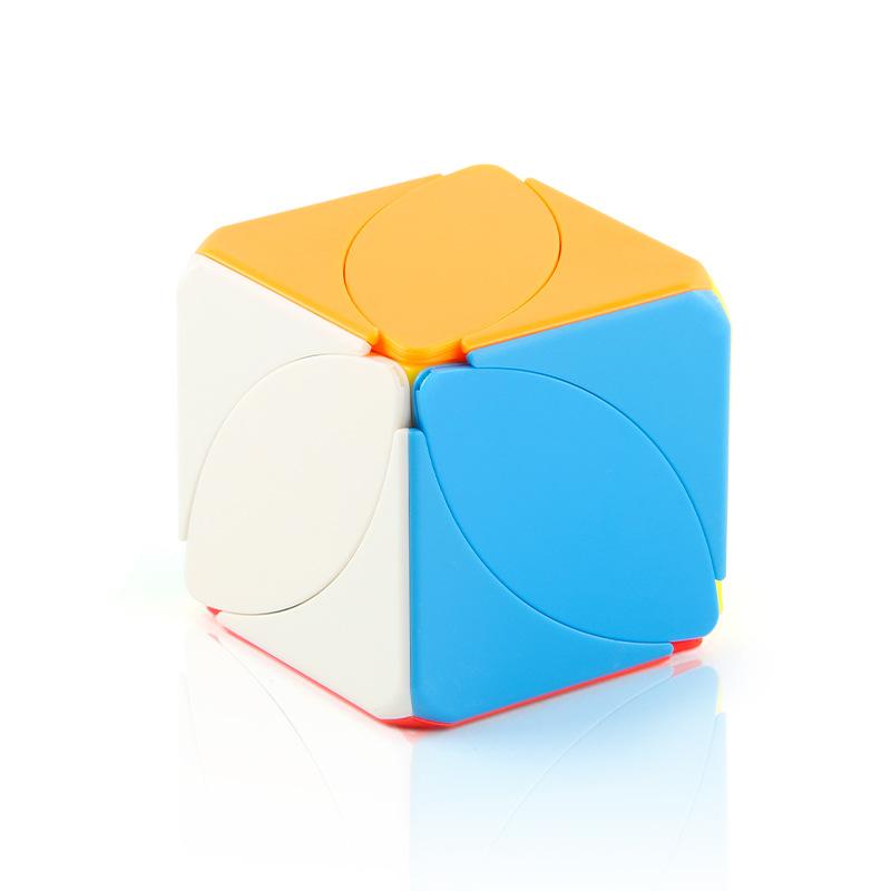 Source 5.5Cm Maple Leaf Special-Shaped Rubik'S Cube, Smooth Rotation Science And Education Puzzle Rubik'S Cube Toy Set