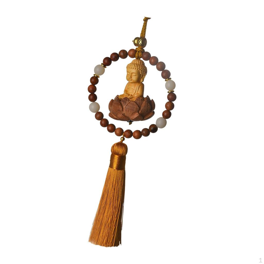 Buddha Car Mirror Charm Hanging Ornament