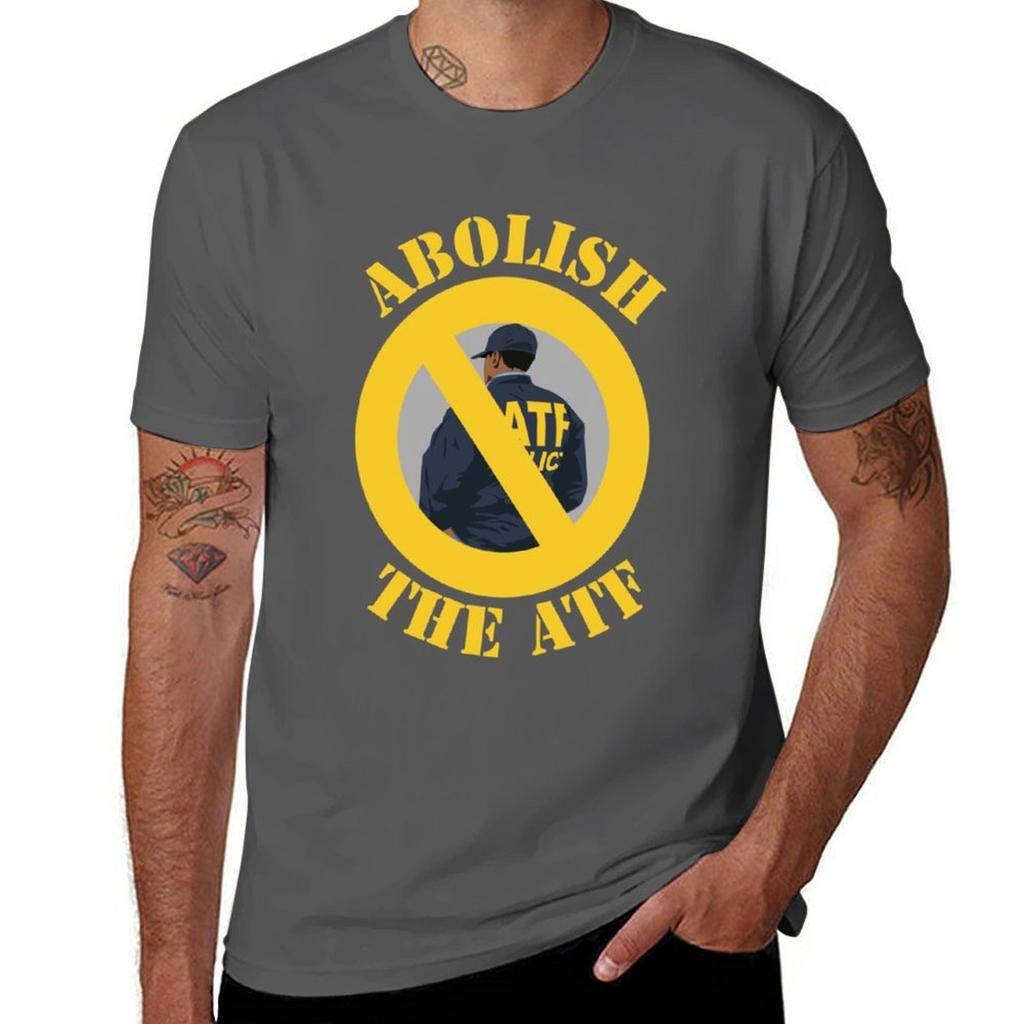 Abolish The Atf Tshirt Basic Plain Tee For Spring And Summer