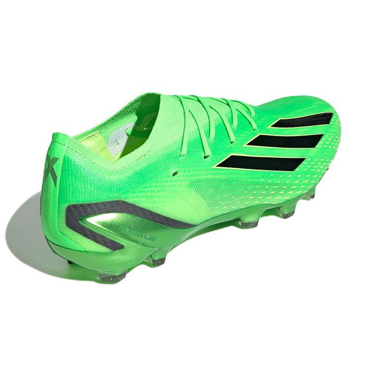 Adidas X Speedportal .1 Round Toe Lace-Up AG (Rubber Short Studs) Slip-Resistant Durable Soccer Shoes Men Soccer Shoes Fluorescent-Green GW8423