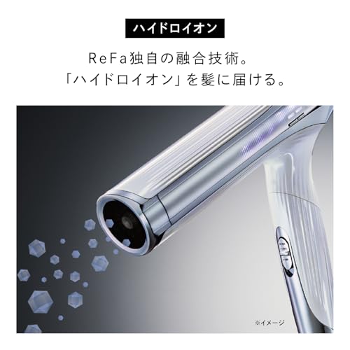 [Official Store Exclusive] ReFa BEAUTECH DRYER SMART W (White) with Hair Styling Guidebook