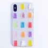 Coque transparente antichoc pour Iphone, compatible modèles 14, 13, 12, 11 Pro Max, Mini, Xr, X, Xs, 6, 6s, 7, 8 Plus, étoile scintillante