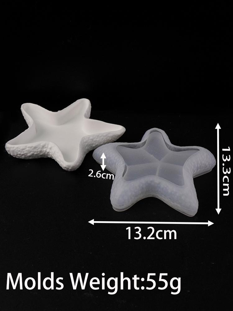 

Conch Candle Holder Silicone Mold DIY Shell Storage Tray Crafts Making Molds Plaster Resin Flowerpot Casting Mould Home Decor