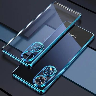 Luxuriöse, transparente Schutzhülle mit Überzug für Huawei Honor 50 60 70 80 Pro Se 20 Nova 9, weiche, klare Silikonhülle Honor50 Nova9