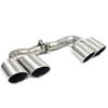 Porsche Cayenne GTS Black Quad Tailpipe Trim (11-24 Years)