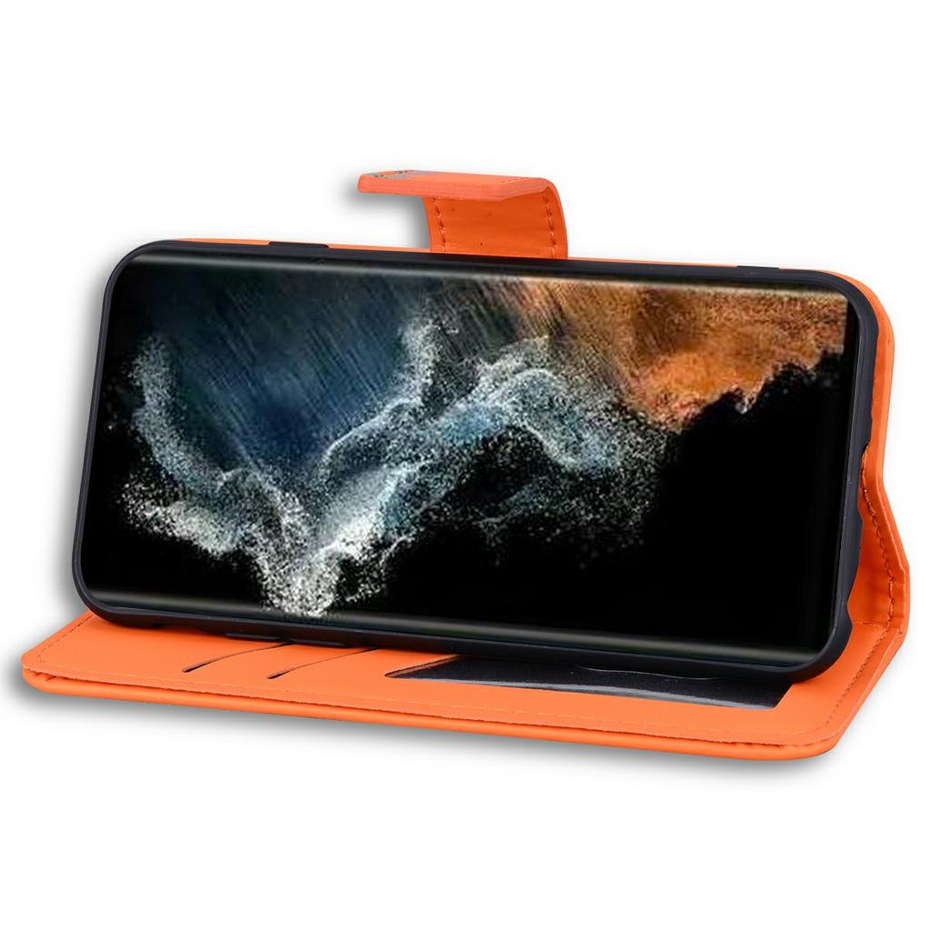 For Samsung Galaxy S25 Ultra Case Cartoon Pattern Wallet Leather Phone Cover