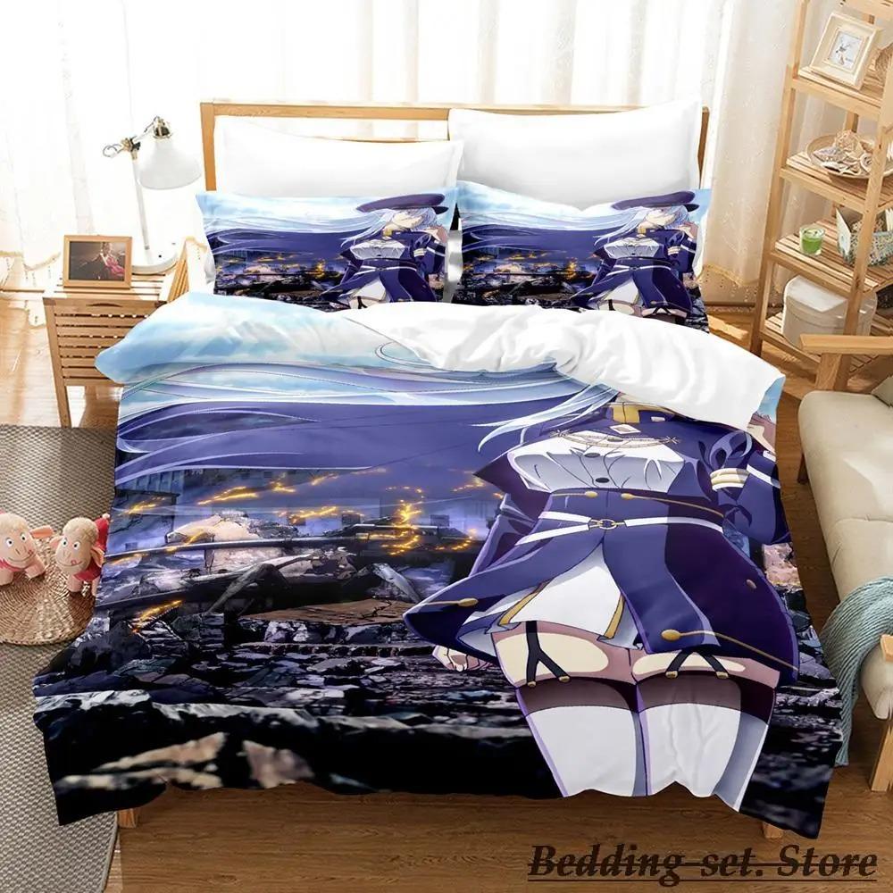 86 Eighty Six Bedding Set Single Twin Full Queen King Size Bed Set Adult Kid Bedroom Duvetcover Sets Anime Parure De Lit Bed