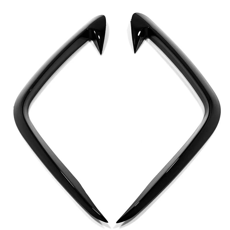 

Передняя противотуманная фара, бровь, ветровой нож, крышка, отделка для Hyundai Tucson NX4, ABS, аксессуары для стайлинга автомобилей чёрный