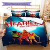 Heathers Pattern Bedding,Quilt Set Quilt Cover Pillowcase Home Birthday Gift (1 * duvet cover + 2 * pillowcase, without core)