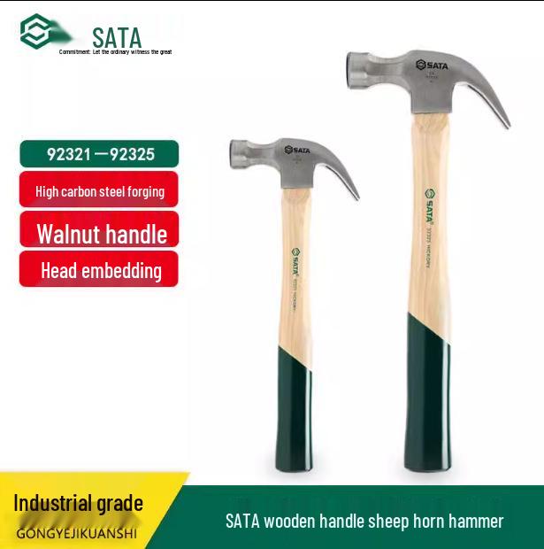 Молоток SATA с деревянной ручкой  Баранья нога  - Модели 92321 по 92325 92321 - 0.5 lb