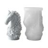 QX2E Silicone Horse Mold Beginner Friendly Crafting Essential Tool