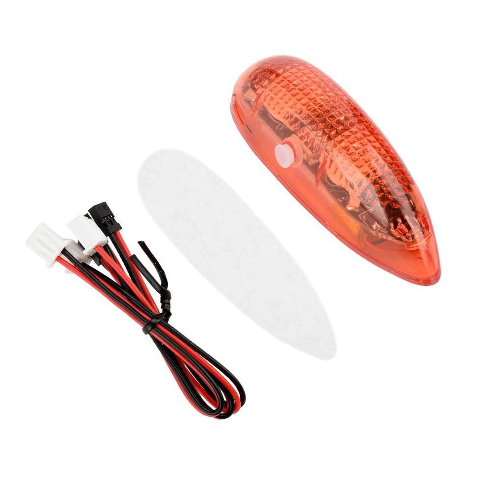 Wireless LED Navigation Light Module for RC Aircraft Drones - Night Flight Safety Flash Light for Fixed Wing FPV Drone Toys