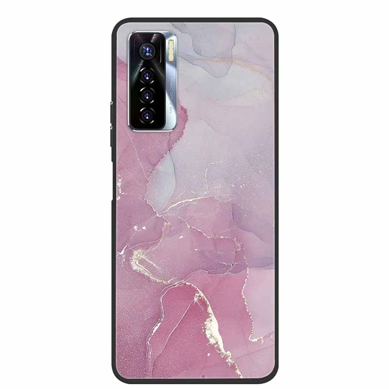 For Tecno Camon 17 Pro Cases 17P 17 Soft TPU Silicone Phone Cover for Tecno Camon 17P Back Cover Bumper Fundas Camon17 CG7n Capa