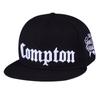 European and American Compton Snapback Youth Street Dance Flat Brim Hat Men's Tide Street Dance Hip Hop Hat Women's Baseball Hat
