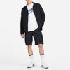 Nike Solid Color Pocket Flannel Skateboard Long Sleeve Shirt Men Tops Black DA4168-010